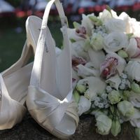 Sapatos e ramo