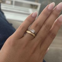Usar anel de noivado e aliança de casamento em simultâneo? - 1