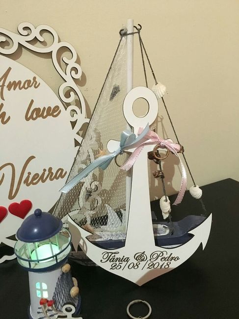  Porta aliancas e lembranças - 1