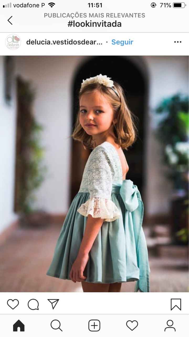 Vestido Meninas das Alianças - 1