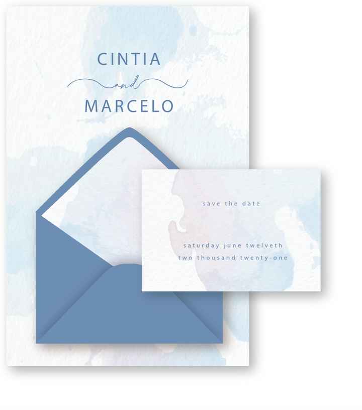 Arte do Save the Date - 1