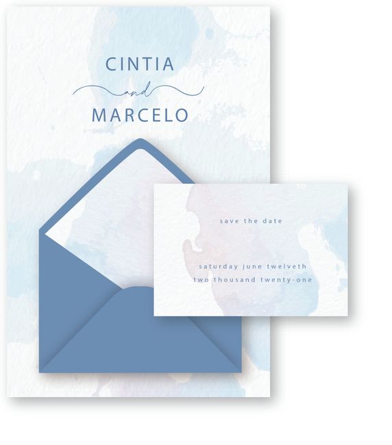 Arte do Save the Date - 1