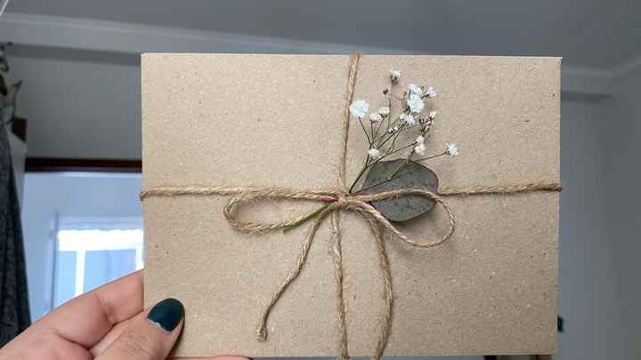 Duplo check! Alianças e Convites diy - 2