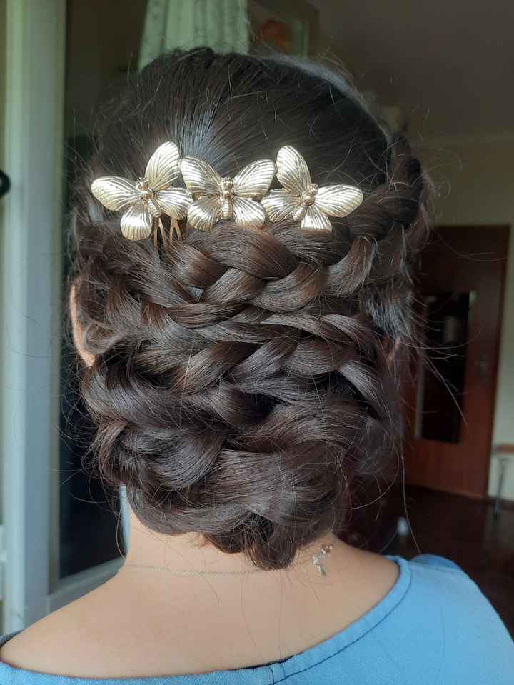 Prova cabelo e maquilhagem ✅ - 3