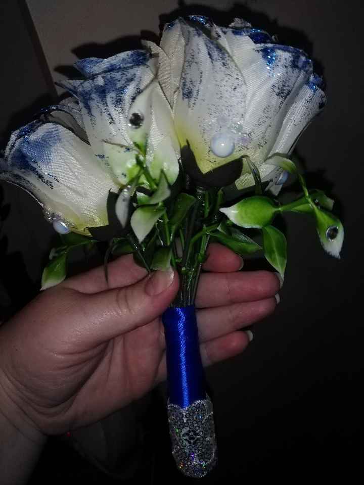Bouquet em miniatura feito por mim - 2