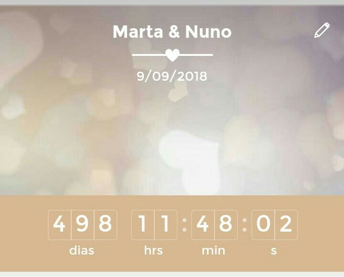 Quantos dias faltam para o grande SIM? - 1
