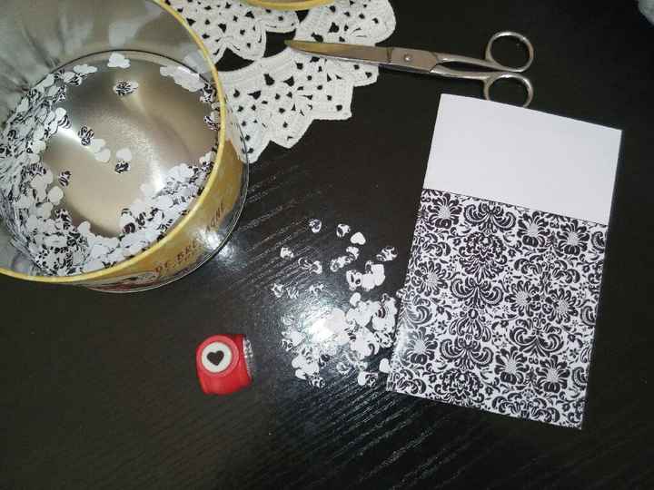 Diy confetis em forma de ❤ - 1