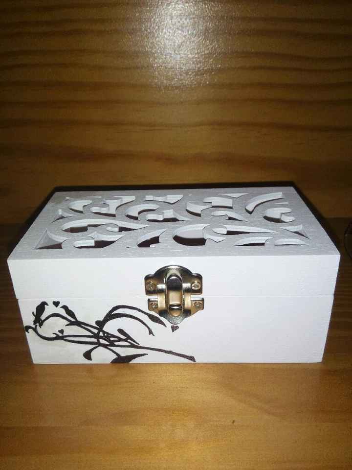 Diy porta alianças - 1