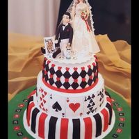 4 estilos, 4 elementos - O bolo de casamento - 1