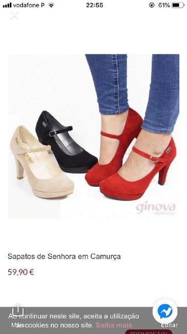 Sapatos vs decoração e bouquet - 1