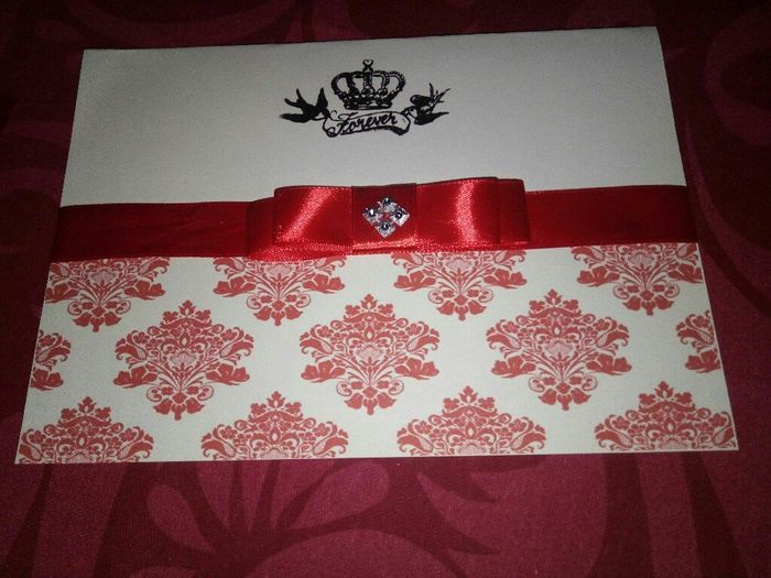 Convite de casamento - 1