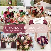 Marsala & Rosa Cha