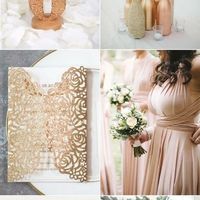 Rosa Gold, Ivory & Blush