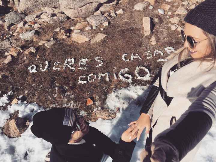 Dois pedidos , dois noivados e dois anéis 😍😍😍 - 2