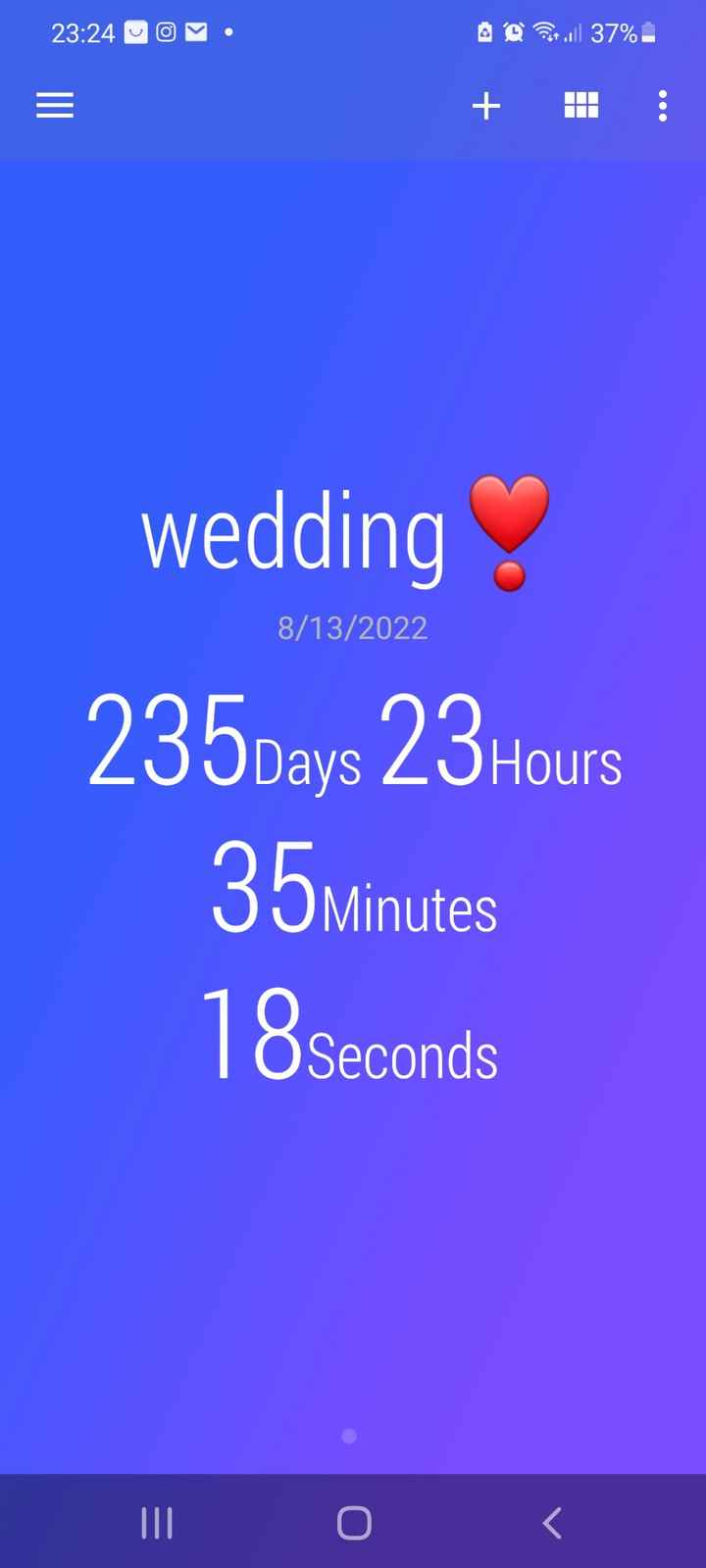Quantos dias faltam para o teu casamento? - 1