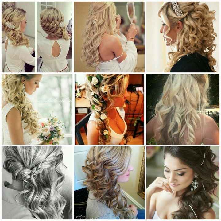 Penteados de cabelo comprido (sem véu) - 1