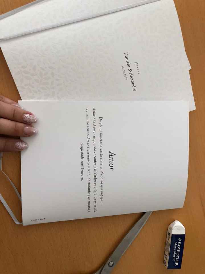 Missal frente e atrás