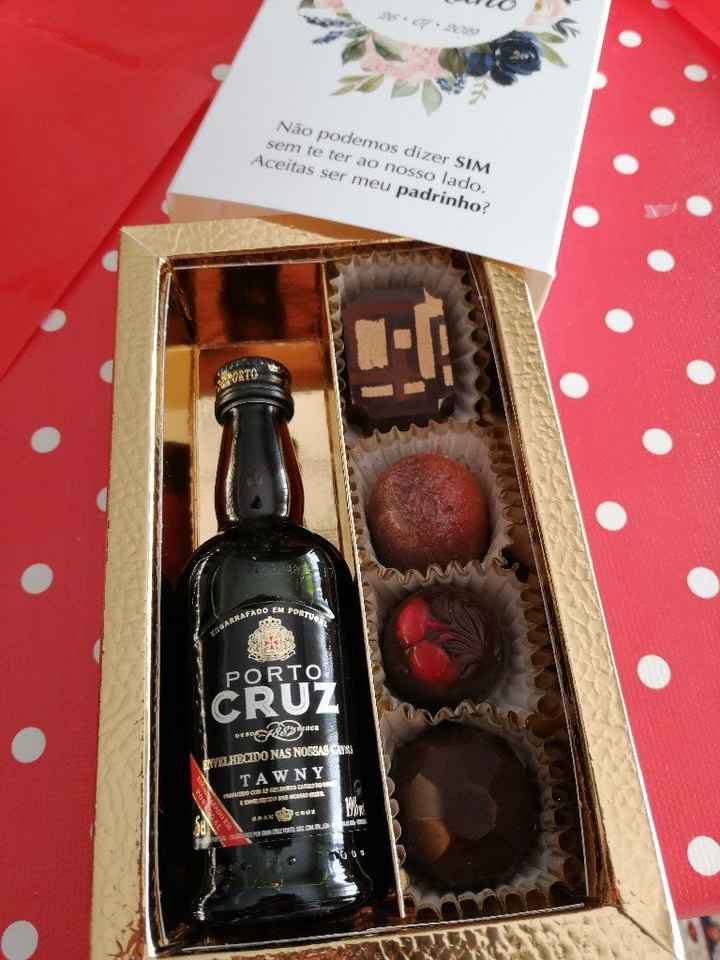 Convites de casamento para os padrinhos - 1
