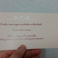 CHECKLIST: O meu convite de casamento - 3