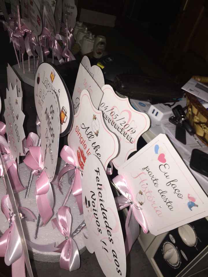 Plaquinhas photobooth e os leques 💕 - 5