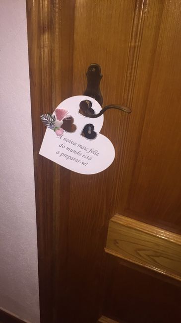 Placa Porta Noivos - 1