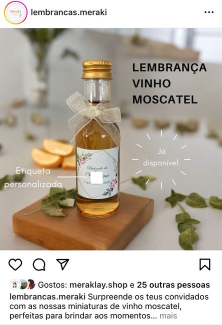 Lembranças de casamento 1