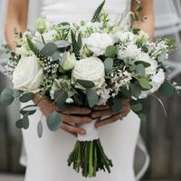 🧡🌈 - Bouquet flores secas laranja - 1