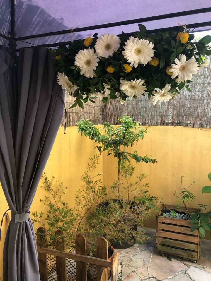 Arranjos flores suspensos - 1