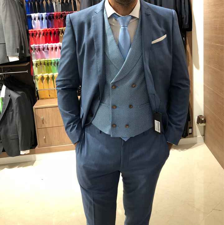 Fato noivo azul - gostam? - 1