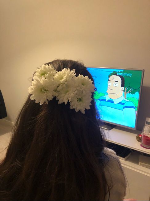 Flores na cabeça diy - 1