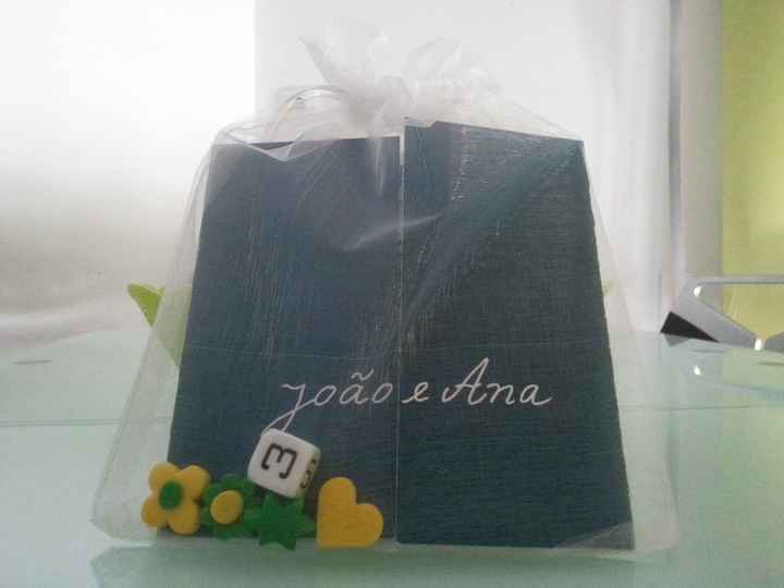 Convite de casamento