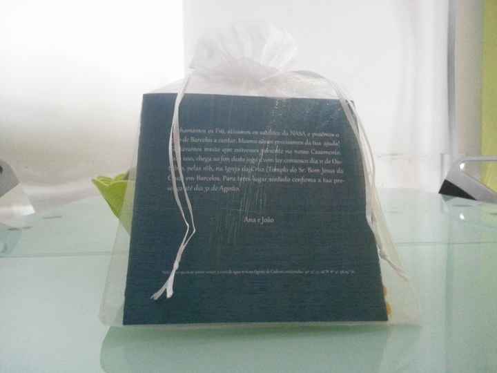 Convite de casamento