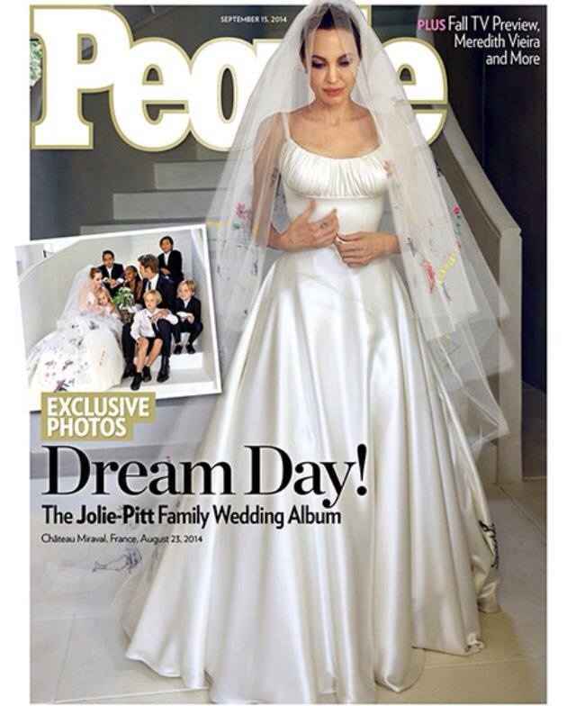 casamento brad pitt e angelina jolie
