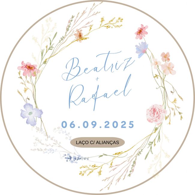 Porta alianças - bastidor 7