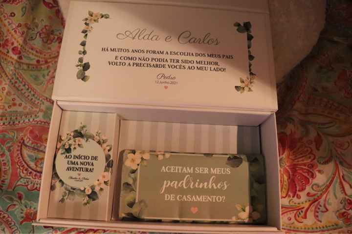 Convites originais para padrinhos - 3