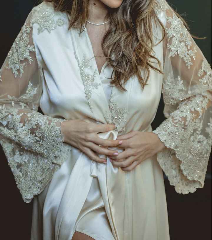 o que usar por baixo do robe da noiva? - 1