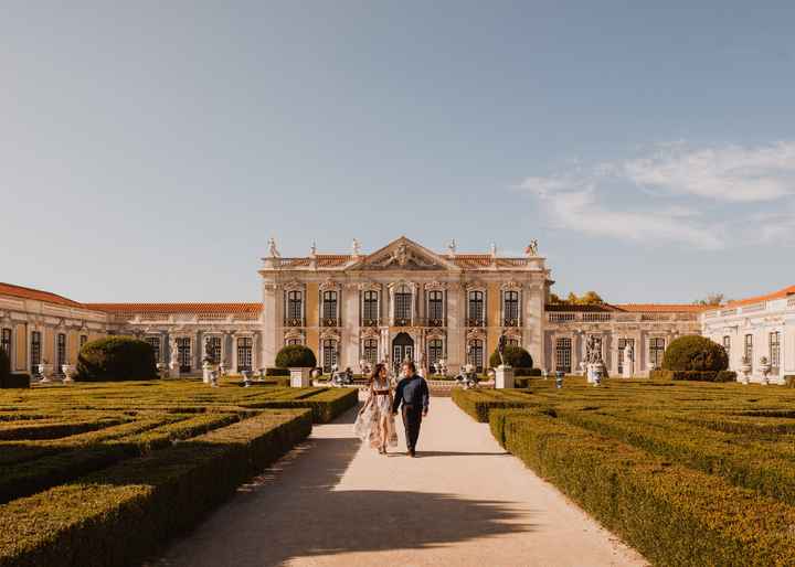 Sessão de solteiros - Palácio Nacional de Queluz - 2