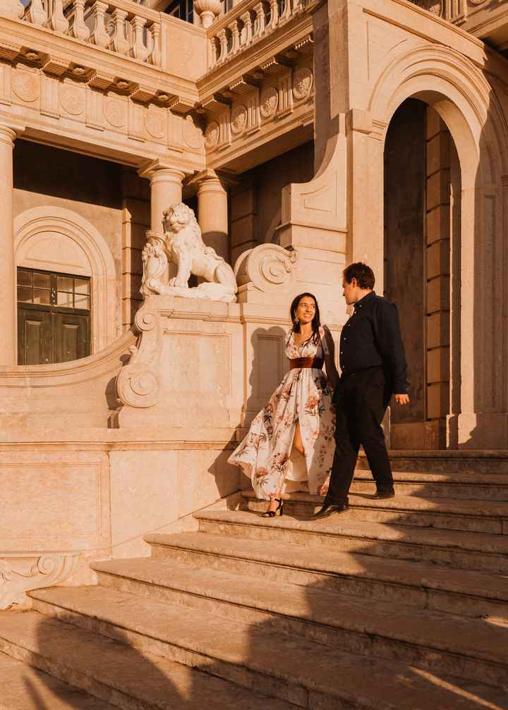 Sessão de solteiros - Palácio Nacional de Queluz - 6