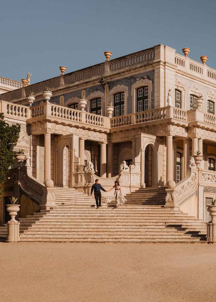 Sessão de solteiros - Palácio Nacional de Queluz - 7