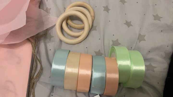 Como vão atirar o bouquet? - diy jogo das fitas - 1
