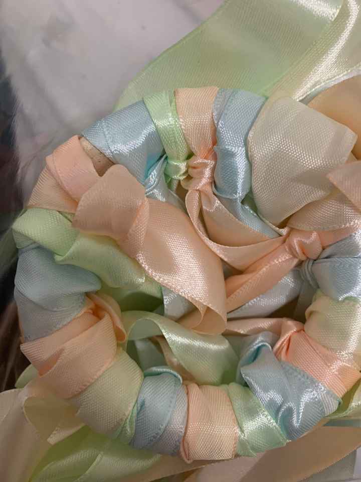 Como vão atirar o bouquet? - diy jogo das fitas - 1