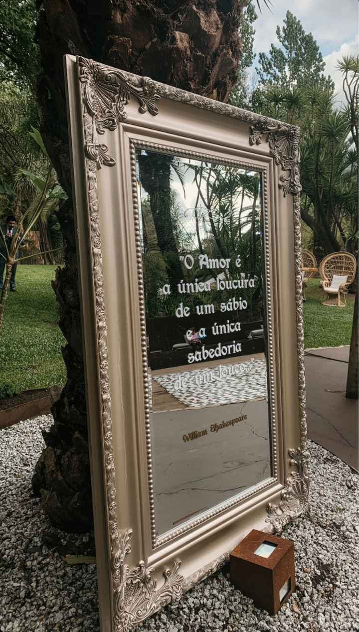 Espelho casamento "para selfies" - 1