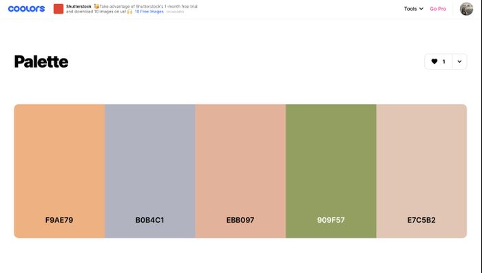 Como fazer uma palete de cores ? - 2