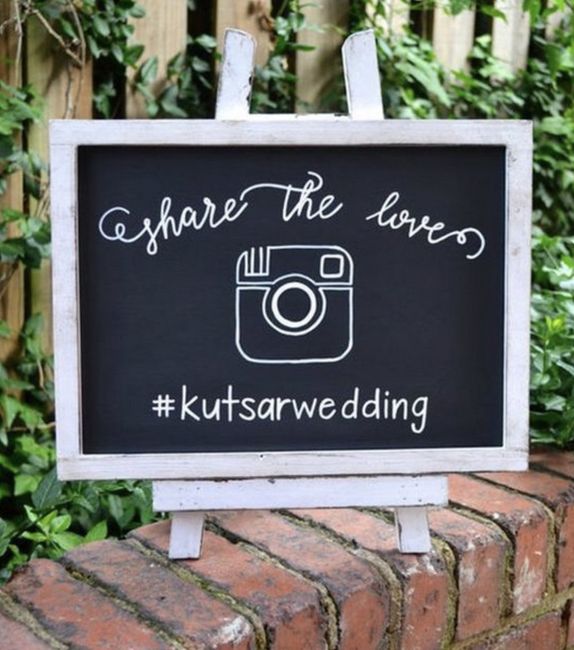 Ideias de placas para o casamento! 9