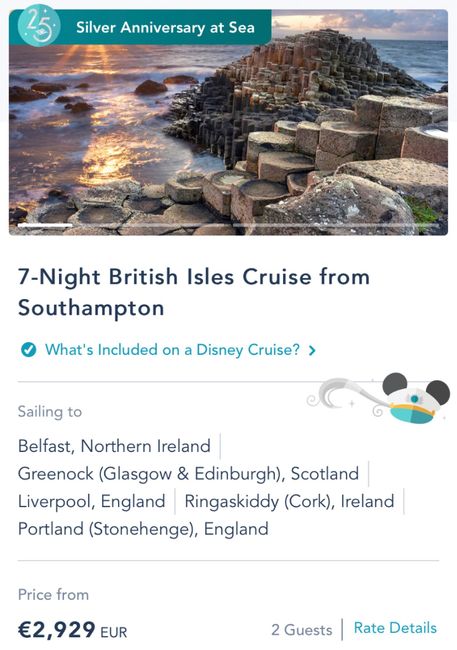 Ideia de lua de mel - Cruzeiro da Disney - 1