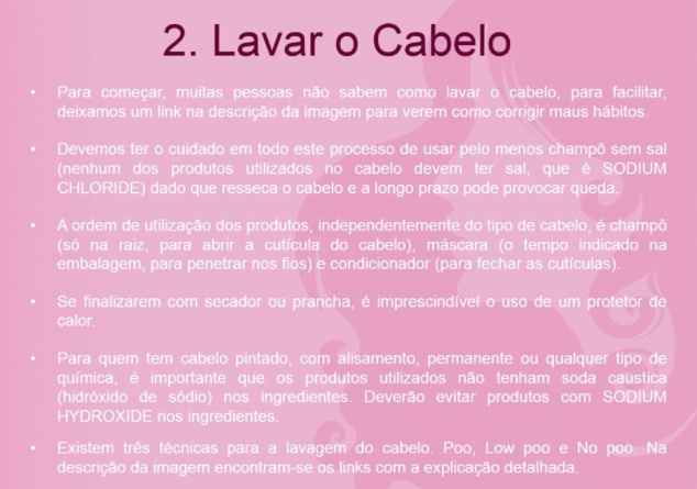 Lavar o Cabelo 