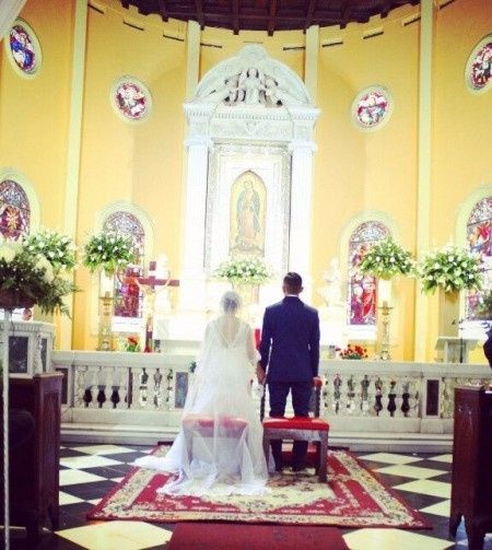 cerimonia na igreja