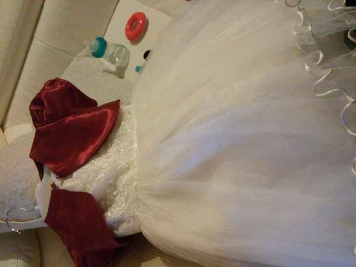 Vestido daminha honor e seu baptizado - 1
