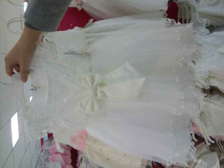 Vestido daminha honor e seu baptizado - 1