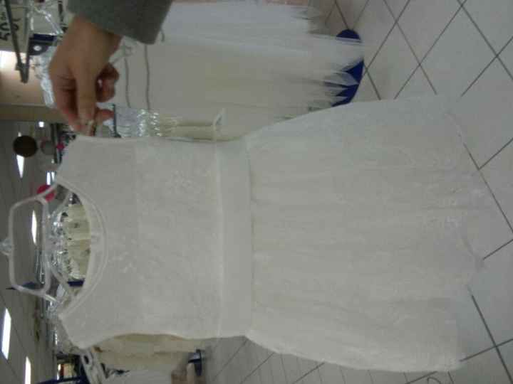 Vestido daminha honor e seu baptizado - 2
